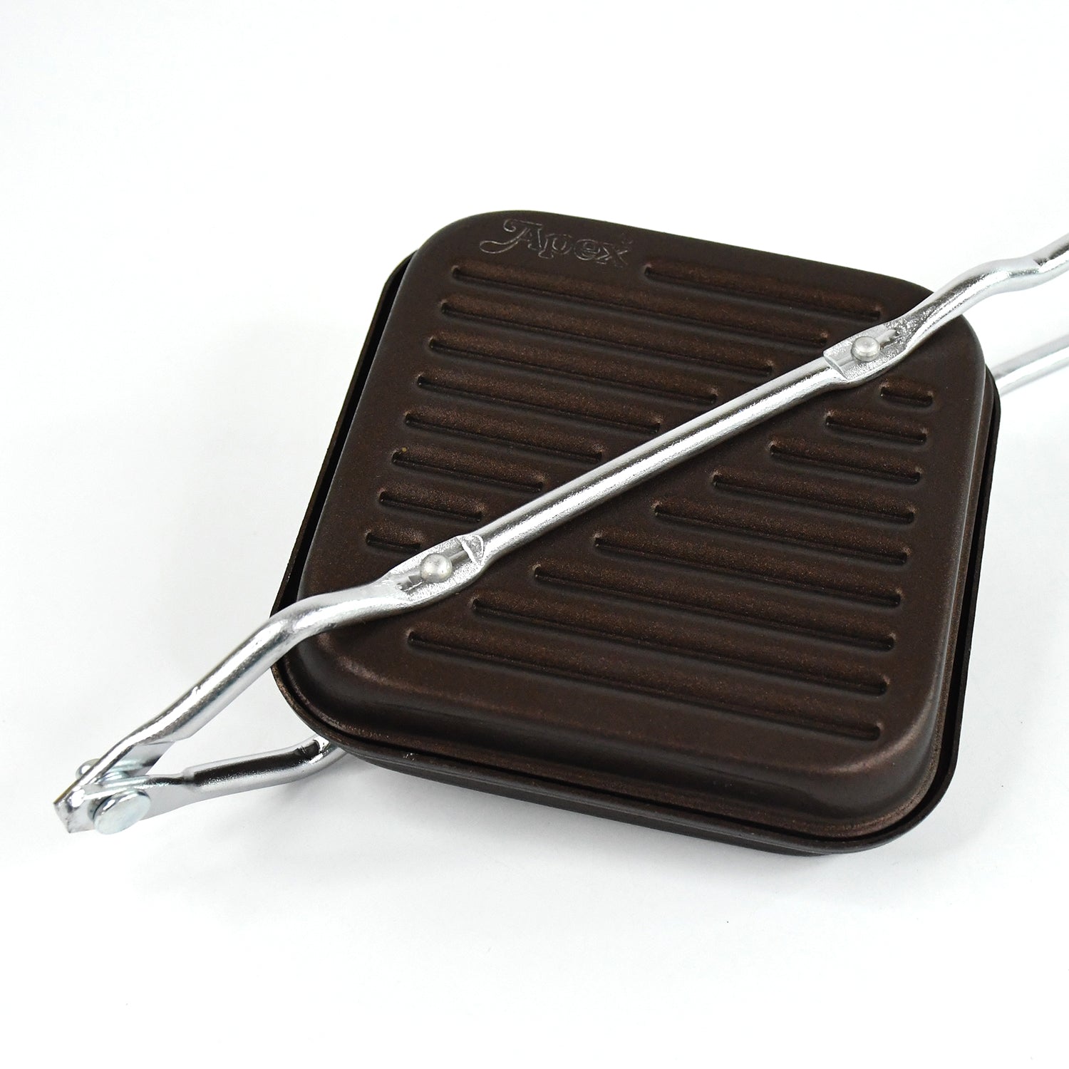 Apex Heavy Gauge Aluminium Grill Sandwich Toaster Apex Heavy Gauge Aluminium Grill Sandwich Toaster
